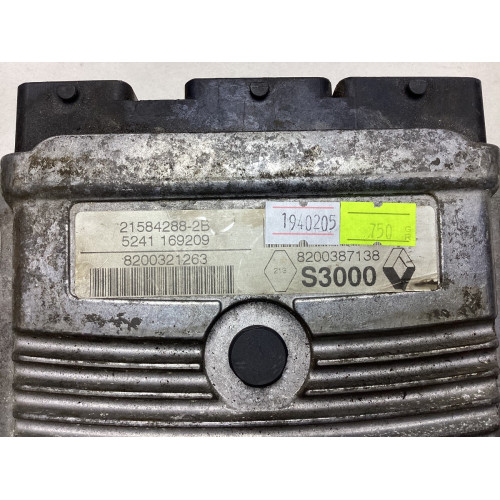 Renault Megane Scenic 1.6 Motor Beyni 21584288-2B 8200321263 8200387138 S3000