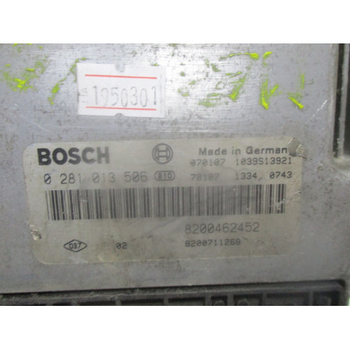 Renault Megane Scenic 2.0 DCI Motor Beyni 0281013506 8200462452 8200711268