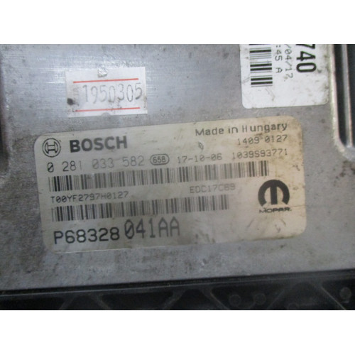 Jeep Compass 2.0 Motor Beyni 0281033582 P68328041AA