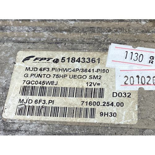 Fiat Grande Punto 1.3 Motor Beyni MJD 6F3.PI HW04P 51843361