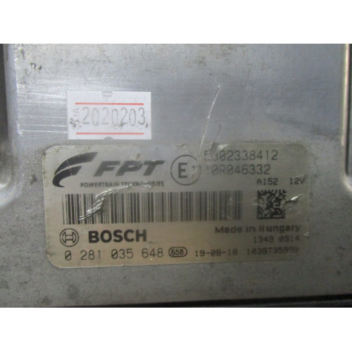 Iveco Motor Beyni 0281035648 5802338412 10R046332