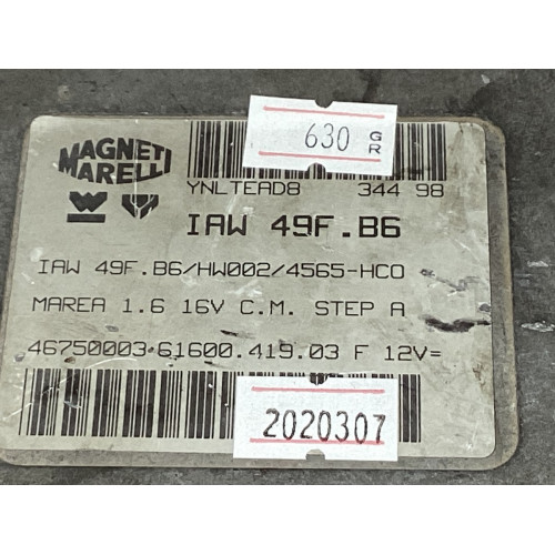 Fiat Marea 1.6 Motor Beyni IAW 49F.B6 46750003 HW002