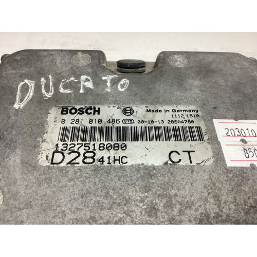 Peugeot Boxer 2.8 Motor Beyni 0281010486 1327518080