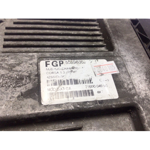 Opel Corsa C 1.3 DTI F08 F68 2003 Motor Beyni 638975 7160004903