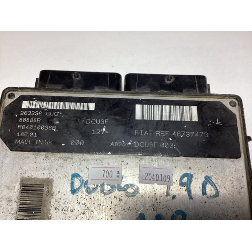 Fiat Doblo 1.9 Motor Beyni 46737473 DCU3F R04010036B 