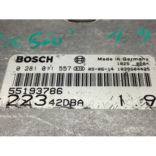 Fiat Doblo 1.9 Motor Beyni 0281011557 55193786