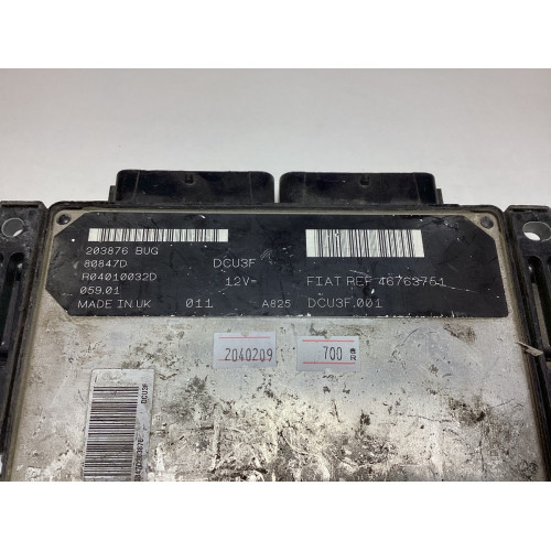 Fiat Doblo 1.9 JTD Motor Beyni R04010032D DCU3F 46763751