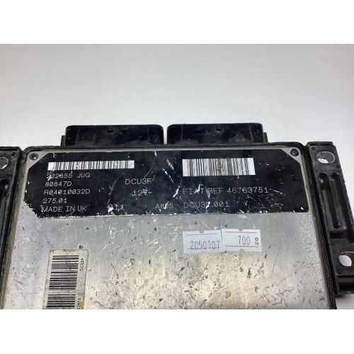 Fiat Doblo 1.9 JTD Motor Beyni R04010032D DCU3F 46763751
