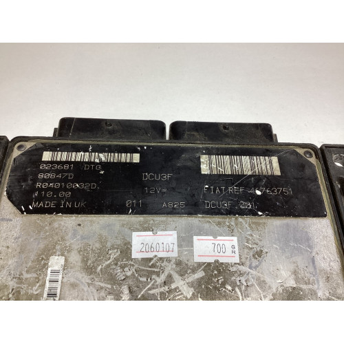 Fiat Doblo 1.9 JTD Motor Beyni R04010032D DCU3F 46763751