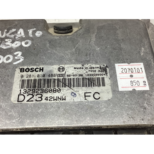 Fiat Ducato 2.3 Motor Beyni 0281010488 1329236080
