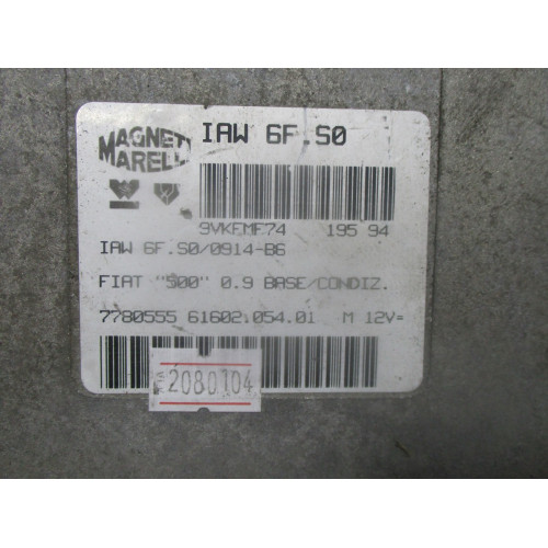 Fiat 500 0.9 Motor Beyni IAW6F.S0 61602.054.01 7780555
