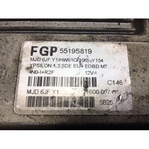 Lancia Ypsilon 1.3 Motor Beyni MJD6JF.Y1 55195819 HWO1C