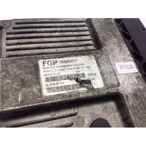 Fiat Punto 1.3 Motor Beyni MJD6JF.P3 55195817