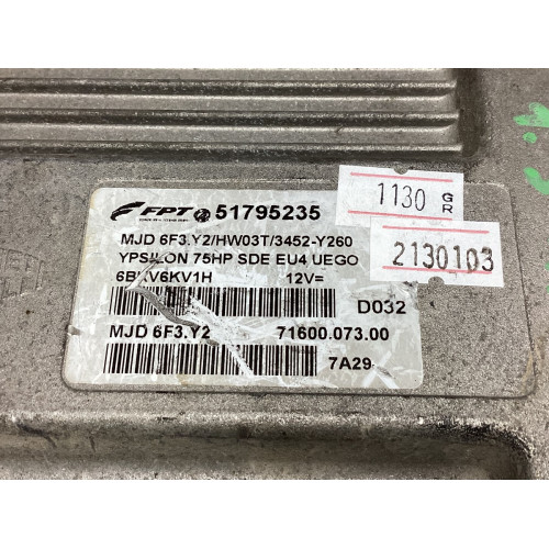 Lancia Ypsilon 1.3 JTD Motor Beyni MJD 6F3.Y2 HW03T 51795235