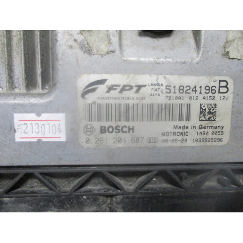 Fiat bravo MK2 1.4 Dizel Motor Beyni 0261201687 5182419B