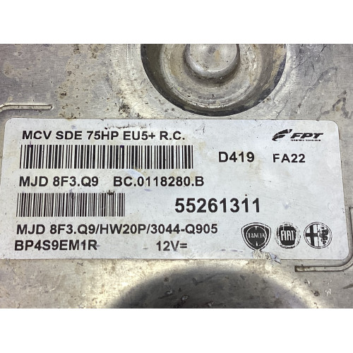 Peugeot Bipper Citroen Nemo Fiat Ducato Motor Beyni MJD 8F3.Q9 HW20P 55261311