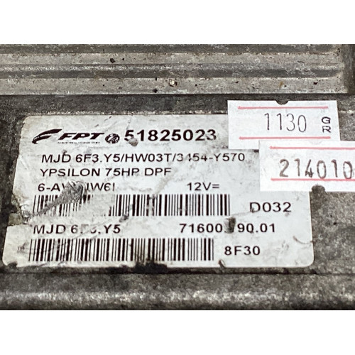Lancia Ypsilon 1.3 JTD Motor Beyni MJD 6F3.Y5 HW03T 51825023