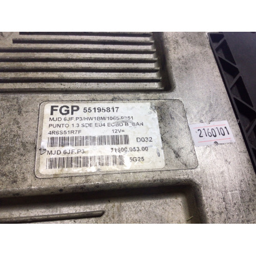 Fiat Punto 1.3 Motor Beyni MJD6JF.P3 55195817