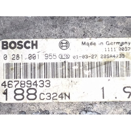 Fiat Punto 1.9 Motor Beyni 0281001955 46789433