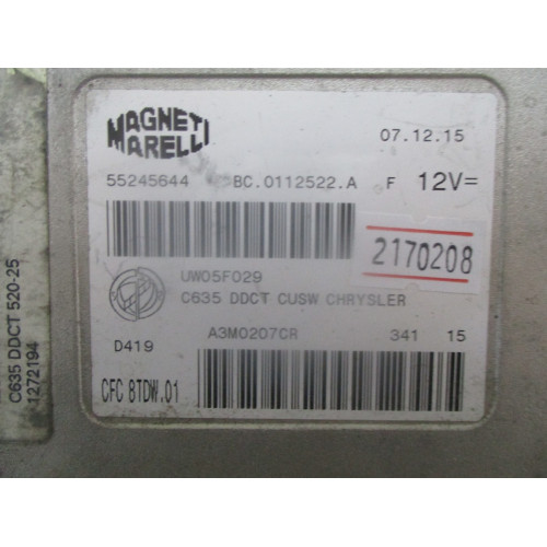 Fiat Şanzıman Beyni CFC8TDW.01 55245644 UWO5F029 A3M0207CR