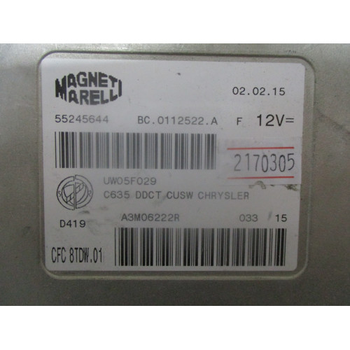 Fiat Şanzıman Beyni CFC8TDW.01 55245644 UWO5F029 A3M06222R