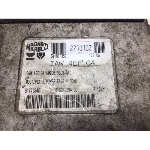 Fiat Multipla 1.6 Motor Beyni 51779340 IAW4EF.G4 HW226