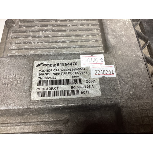 Fiat 500 1.3 Motor Beyni MJD 8DF.C2 HW04P 51854470