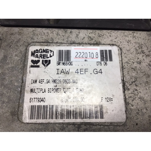 Fiat Multipla 1.6 Motor Beyni 51779340 IAW4EF.G4 HW226