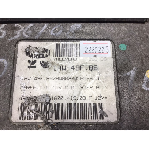 Fiat Marea 1.6 Motor Beyni IAW49F.B6 46750003 HW002