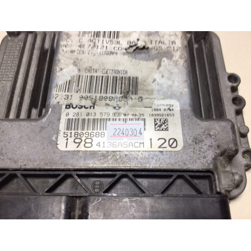 Fiat Bravo 1.9 JTD Motor Beyni 0281013579 51809688