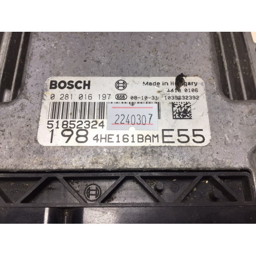 Fiat Bravo 1.6 JTD Motor Beyni 0281016197 51852324