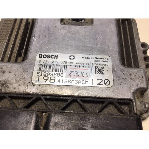 Fiat Bravo 1.9 JTD Motor Beyni 0281013579 51809688