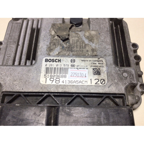 Fiat Bravo 1.9 JTD Motor Beyni 0281013579 51809688