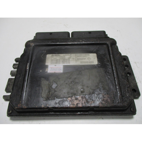 Renault Clio 1.4 Motor Beyni S110030008D 7700114502 7700110471 SIRIUS32N