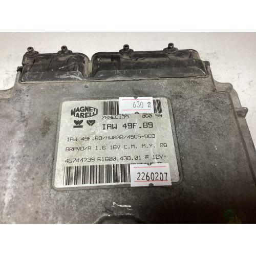 Fiat Punto 1.3 Motor Beyni MJD6JF.P3 55195817 HW01B