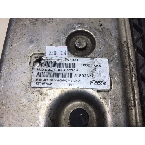 Fiat Grande Punto 1.3 Motor Beyni 51892322 MJD8F2.G1 HW00P