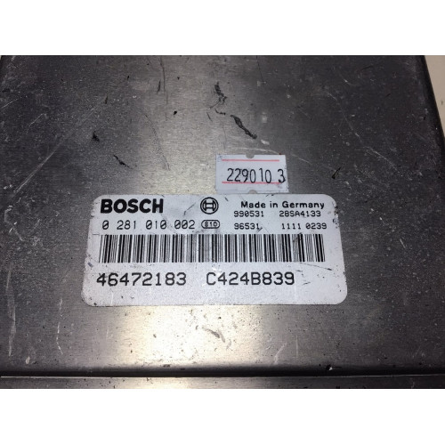 Lancia Lybra 1.9 Motor Beyni 0281010002 46472183