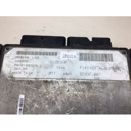 Fiat Doblo 1.9 Motor Beyni 46763751 DCU3F R04010032D
