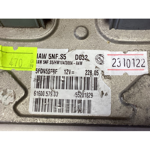 Fiat Panda 1.2 Stilo 1.6 Motor Beyni IAW5NF.S5 55201829 HW104