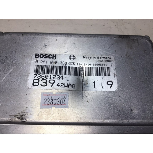 Lancia Lybra 1.9 Motor Beyni 0281010338 73501234