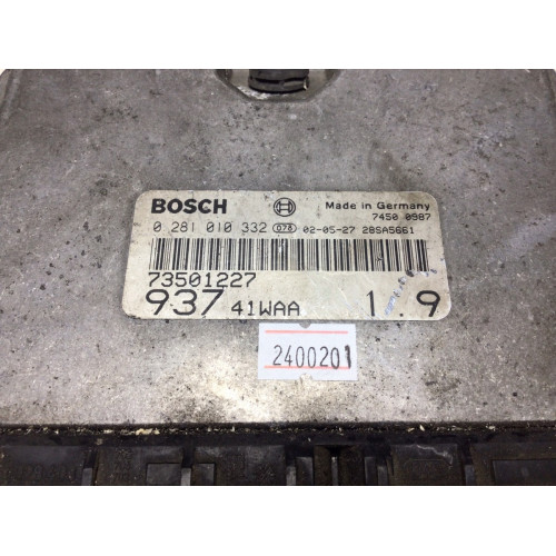 Alfa Romeo 147 1.9 JTD Motor Beyni 0281010332 73501227