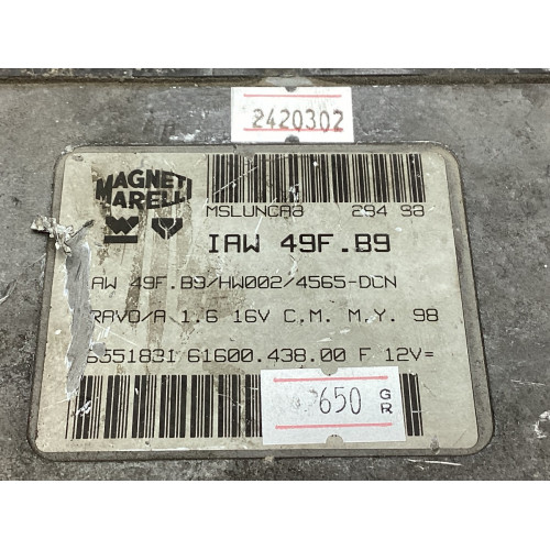 Fiat Bravo 1.6 Motor Beyni IAW 49F.B9 HW002 46551831
