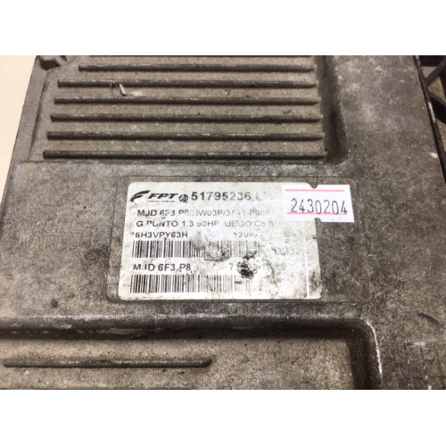 Fiat Grande Punto 1.3 Motor Beyni 51795236 HW03P MJD6F3.P8