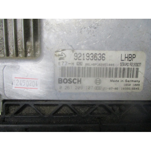 Chevrolet Captiva Motor Beyni 0261209107 92193636