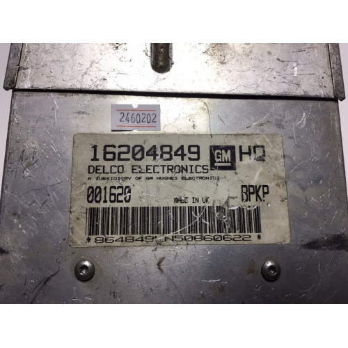 Opel Vectra 1.6 Motor Beyni 16204849