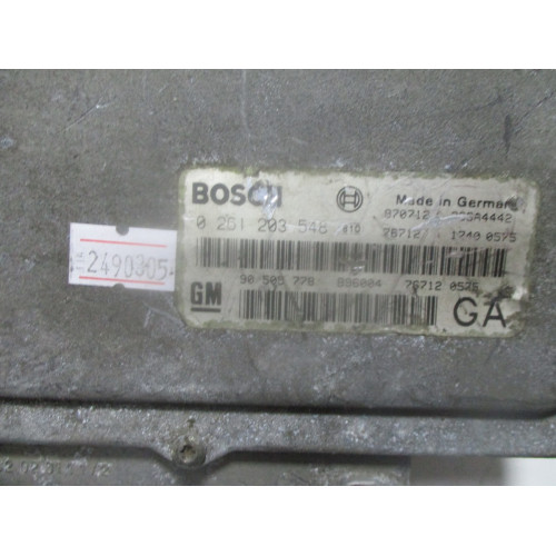 Opel Sintra 2.2 Motor Beyni 0261203548 90505778GA
