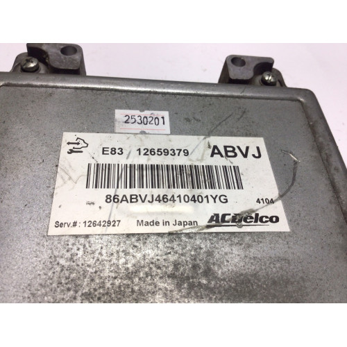 Opel Meriva Astra Zafira Acdelco Motor Beyni 12659379 86ABVJ46410401YG