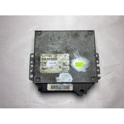 Opel Omega 2.0 Motor Beyni 90565947 MC 5WK90253 Simtec 56
