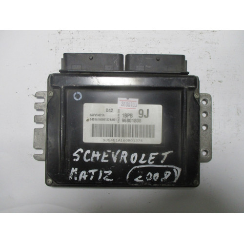 Daewoo Matiz 1.0 Motor Beyni 5WY5451A 96801808