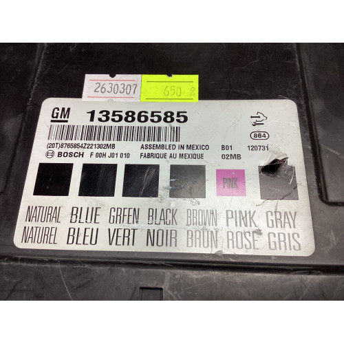 Opel İnsignia BCM Kontrol Beyni 13586585 F00HJ01010